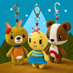 Схемы вязания крючком мягких игрушек