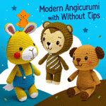 Техники крепления деталей в амигуруми: нитяное, шплинтовое и другие